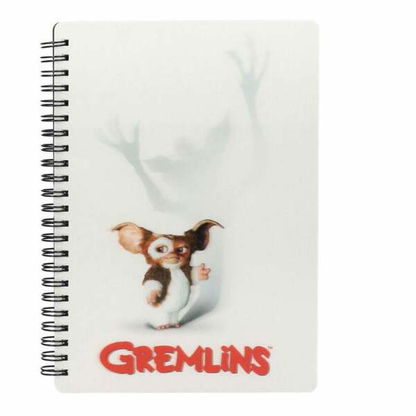 Gremlins Libreta Efecto 3D Gremlins White