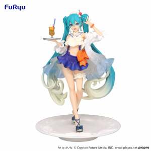 Hatsune Miku Estatua PVC Exceed Creative SweetSweets Series Tropical Juice 17 cm