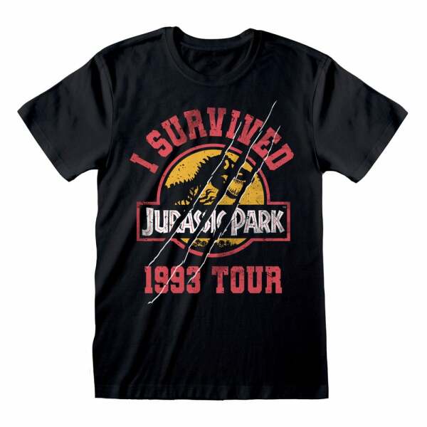 Jurassic Park Camiseta I Survived 1993 talla L