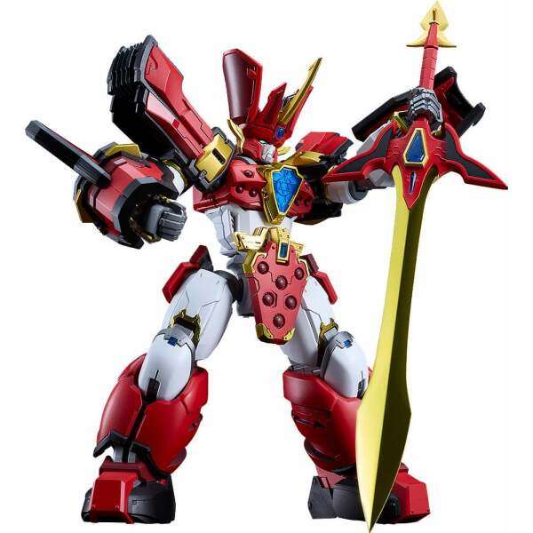 Mado King Granzort Maqueta Plastic Model Kit Moderoid King’s Style Granzort Gold Edition 18 cm