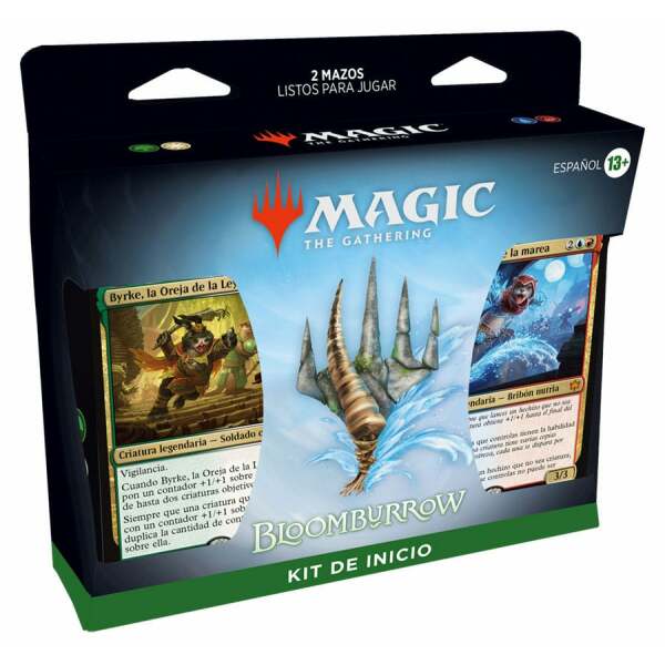 Magic the Gathering Bloomburrow Caja de Kits de inicio de 2024 (12) castellano