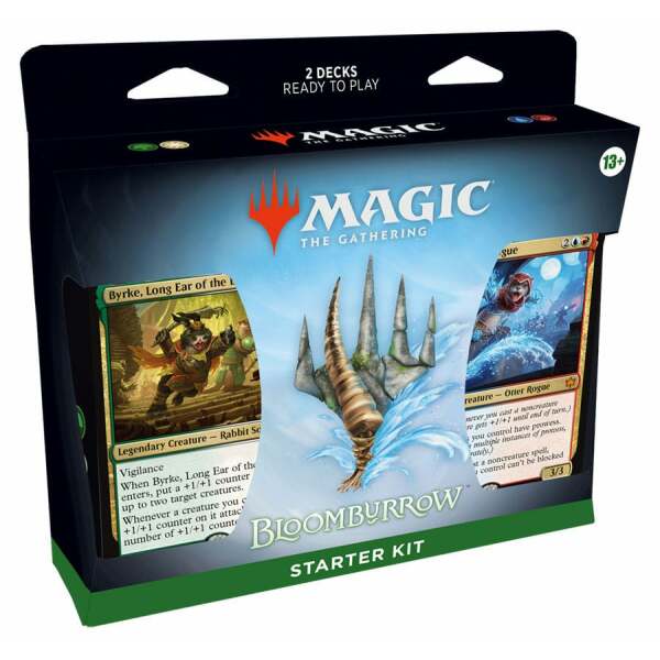 Magic the Gathering Bloomburrow Caja de Kits de inicio de 2024 (12) inglés