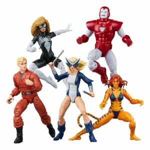 Marvel Legends Pack de 5 Figuras The West Coast Avengers Exclusive 15 cm