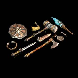 Mythic Legions: Rising Sons Accesorios para Figuras Dwarf Weapons