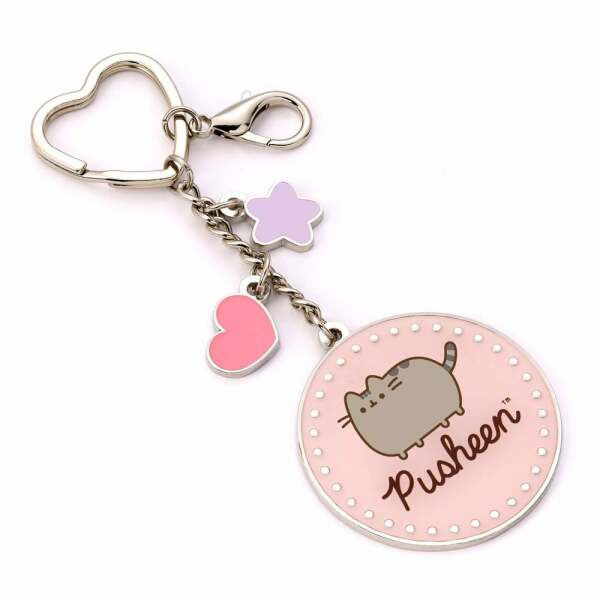 Pusheen Llavero Pink Name