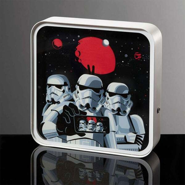 Star Wars Perspex Lámpara Stormtrooper