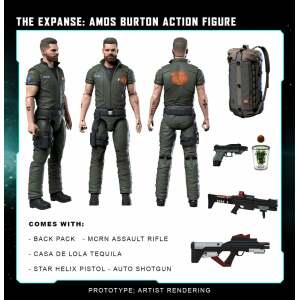 The Expanse Figura Amos Burton 20 cm