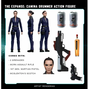 The Expanse Figura Camina Drummer 20 cm