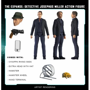 The Expanse Figura Detective Josephus Miller 20 cm