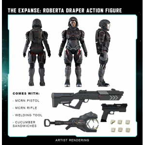 The Expanse Figura Roberta Draper 20 cm