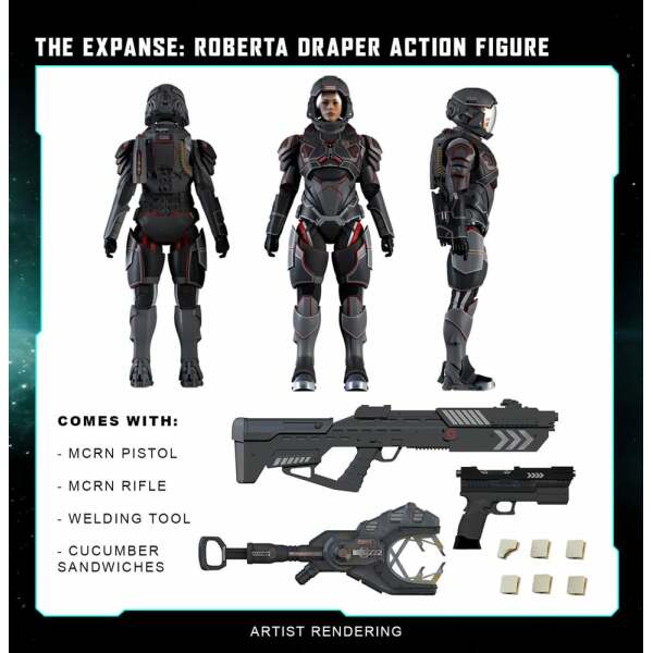 The Expanse Figura Roberta Draper 20 cm