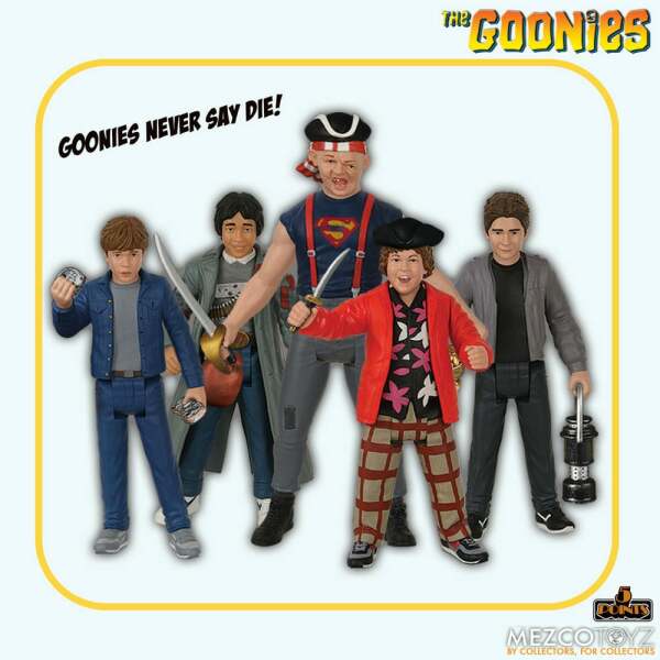 The Goonies Figuras 5 Points The Goonies 9 cm