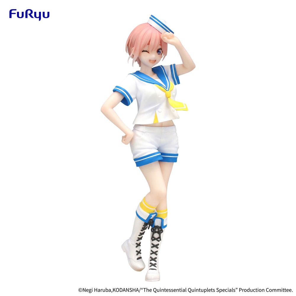 The Quintessential Quintuplets Estatua PVC Trio-Try-iT Nakano Ichika Marine Look Ver. 21 cm