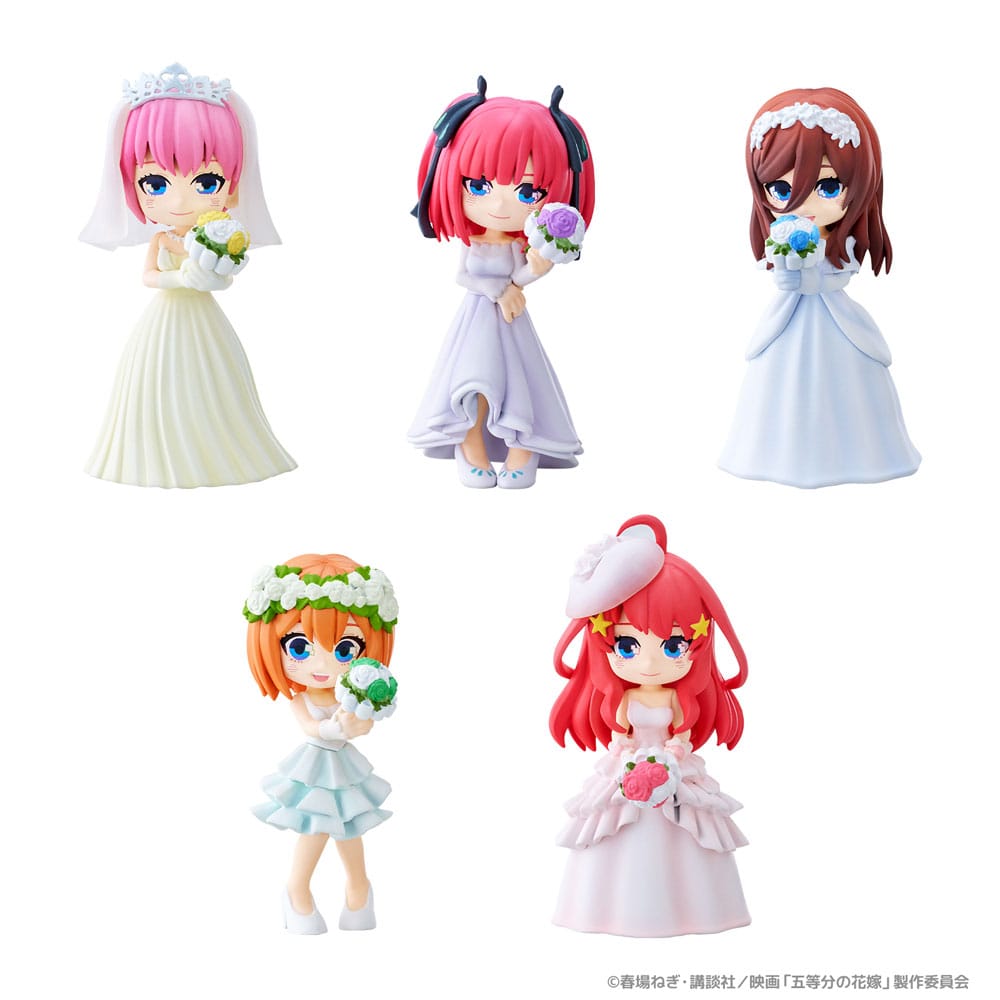 The Quintessential Quintuplets Movie figuras PVC PalVerse 9 cm Surtido (5)