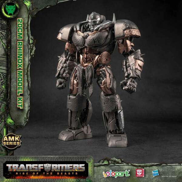 Transformers: Rise of the Beasts Maqueta AMK Series Rhinox 20 cm