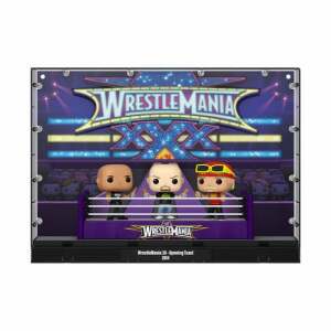 WWE POP Moments Deluxe Vinyl Pack de 3 Figuras Wrestlemania 30 Opening Toast