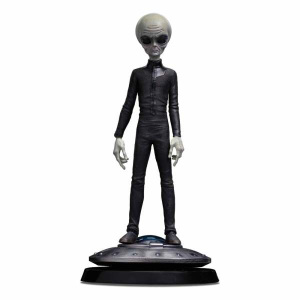 I want to Believe Estatua 1/10 Art Scale Alien Grey 21 cm