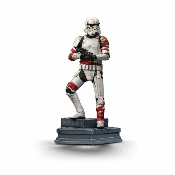 Star Wars Ahsoka Estatua 1/10 Art Scale Night Trooper 21 cm