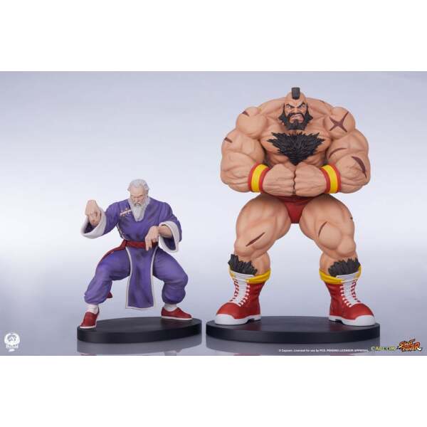 Street Fighter Street Jam Estatuas 1/10 Zangief & Gen Set