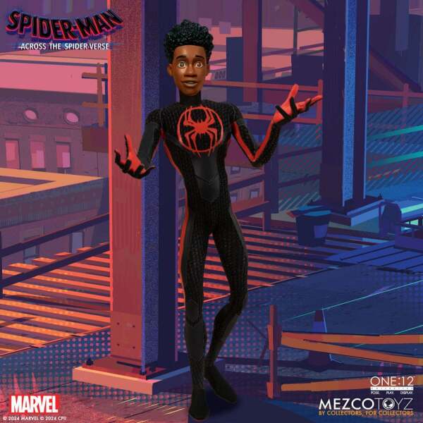 Spider-Man Figura 1/12 GMiles Morales 17 cm