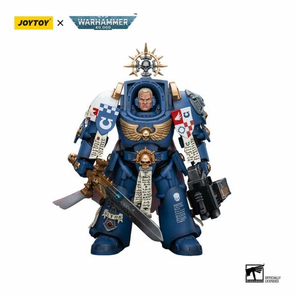 Warhammer 40k Figura 1/18 Ultramarines Terminator Captain Severus Agemman 12 cm