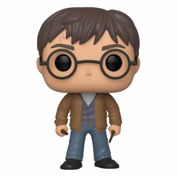 Harry Potter Figura POP! Movies Vinyl Harry w/2 Wands Exclusive 9 cm