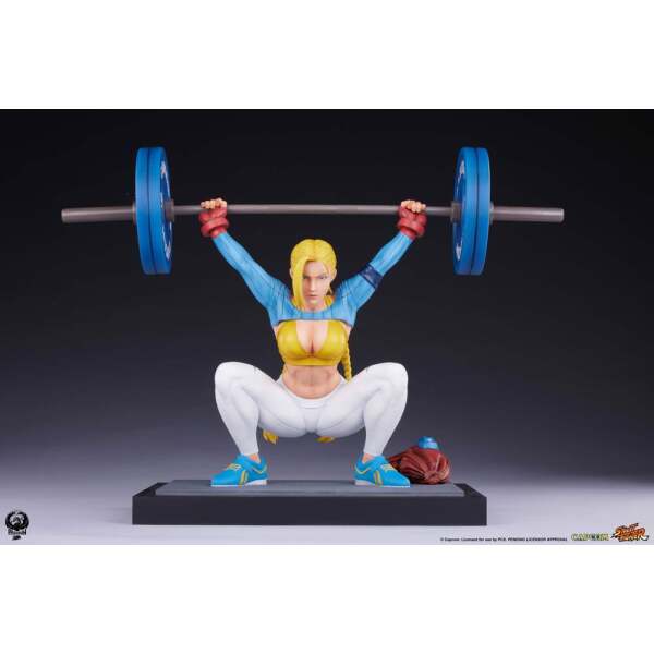 Street Fighter Estatua Premier Series 1/4 Cammy: Powerlifting Alpha 41 cm