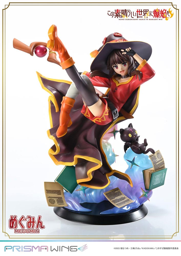 Konusuba – An Explosion on This Wonderful World! Estatua PVC 1/7 Prisma Wing Megumin 23 cm