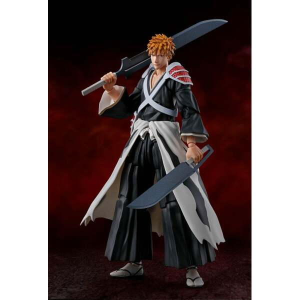 Bleach: Thousand-Year Blood War Figura S.H. Figuarts Ichigo Kurosaki Dual Zangetsu 16 cm