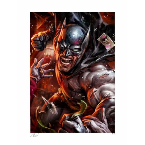 DC Comics Litografia Eternal Enemies: Batman vs The Joker 46 x 61 cm – sin marco