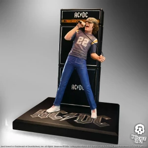 AC/DC Estatua Rock Iconz Brian Johnson 23 cm