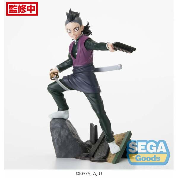 Demon Slayer: Kimetsu no Yaiba Xross Link Anime Estatua PVC Genya Shinazugawa -Swordsmith Village Arc- 15 cm