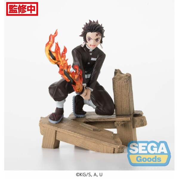 Demon Slayer: Kimetsu no Yaiba Xross Link Anime Estatua PVC Tanjiro Kamado -Swordsmith Village Arc- 12 cm