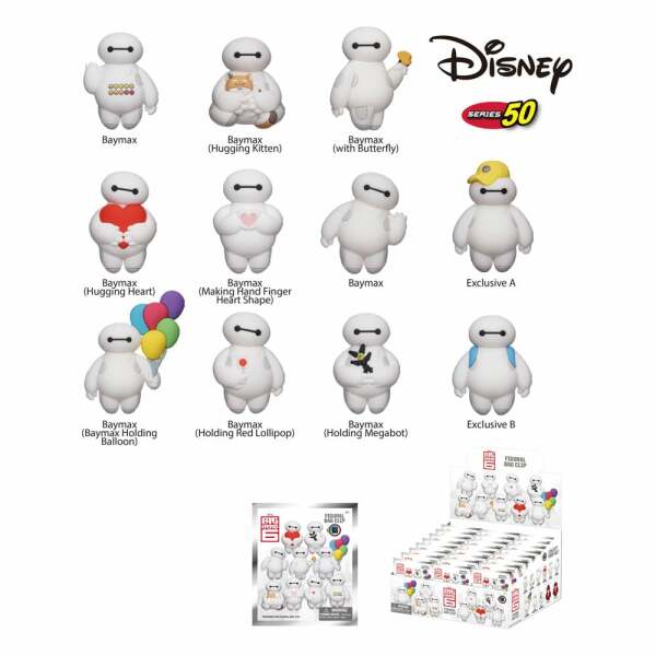 Disney Colgantes PVC Baymax Series 1 Expositor (24)