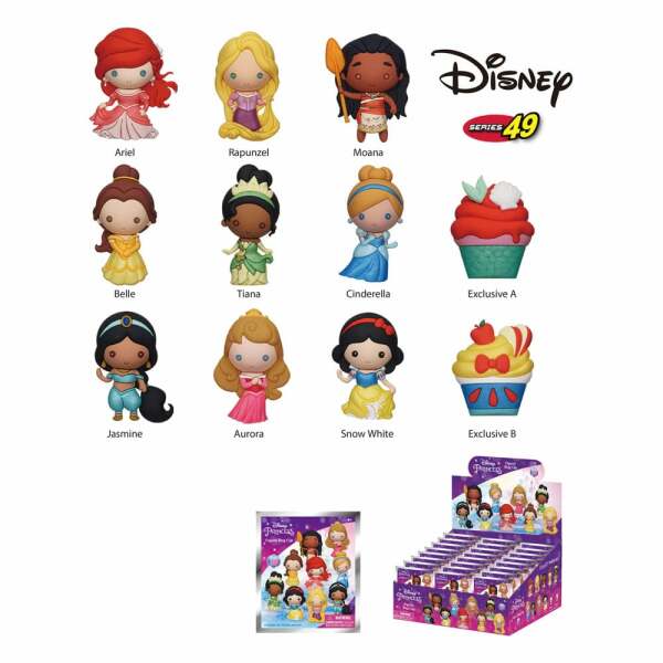 Disney Princess Colgantes PVC Expositor (24)