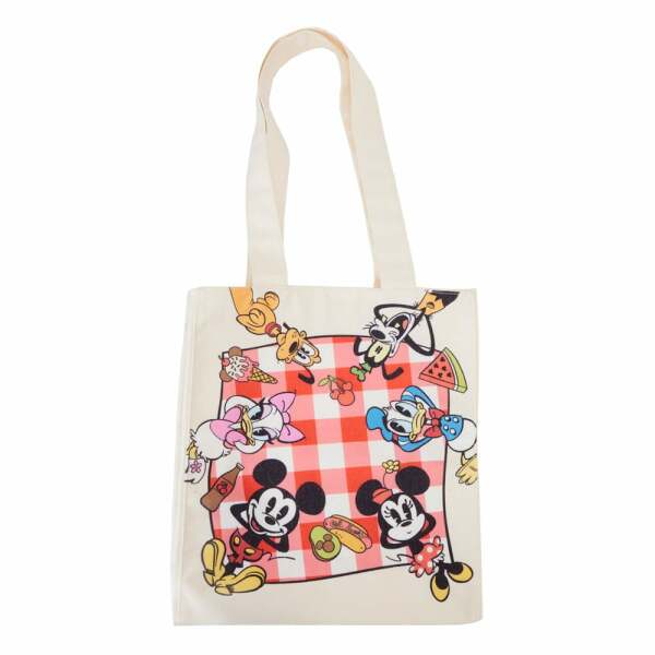 Disney by Loungefly Bolsa Canvas Mickey and friends Picnic