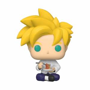 Dragon Ball Z POP! Animation Vinyl Figura Super Saiyan Gohan with Noodles 9 cm