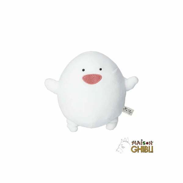 El chico y la garza Figura de peluche Warawara Laughing 14 cm