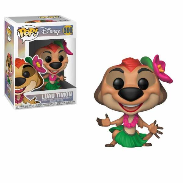 El rey león POP! Vinyl Figura Luau Timon 9 cm