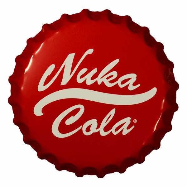 Fallout Placa de Chapa Nuka-Cola Bottle Cap