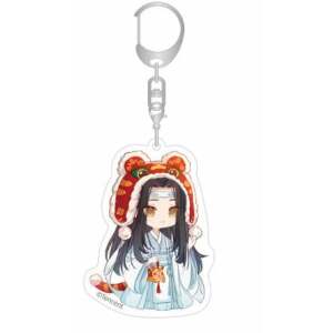 Grandmaster of Demonic Cultivation Llavero Lan Wangji Chibi Style 7 cm