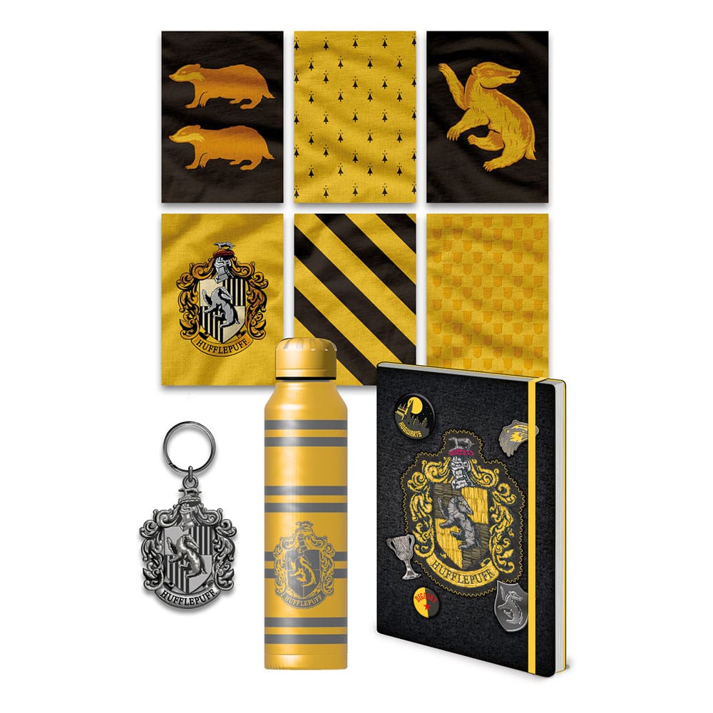 Harry Potter Premium Set de Regalo Colorful Crest Hufflepuff