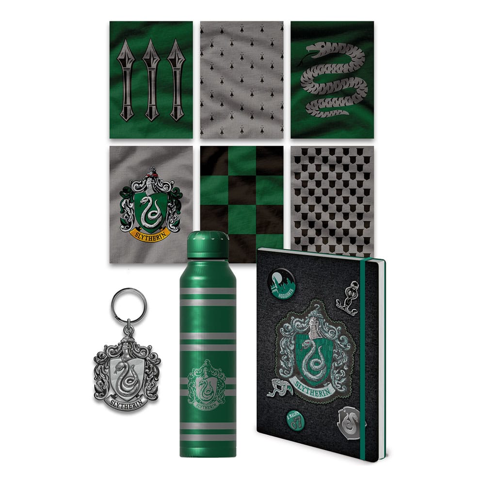 Harry Potter Premium Set de Regalo Colorful Crest Slytherin