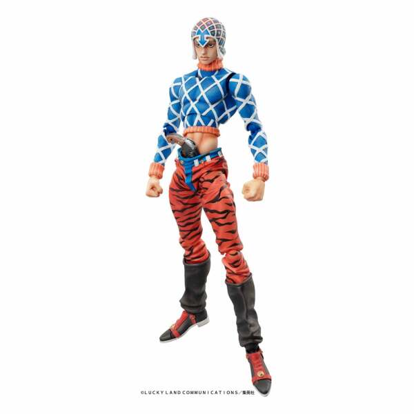 JoJo’s Bizarre Adventure Part 5 Estatua PVC Statue Chozokado Guido Mista & S P (re-run) 15 cm