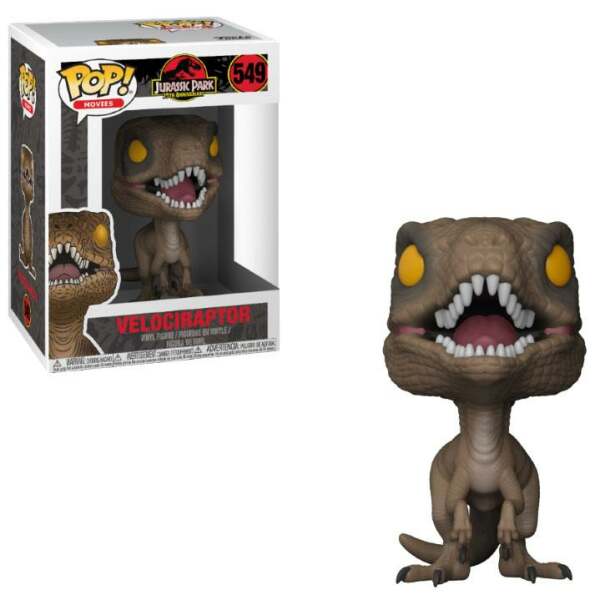 Jurassic Park Figura POP! Movies Vinyl Velociraptor 9 cm