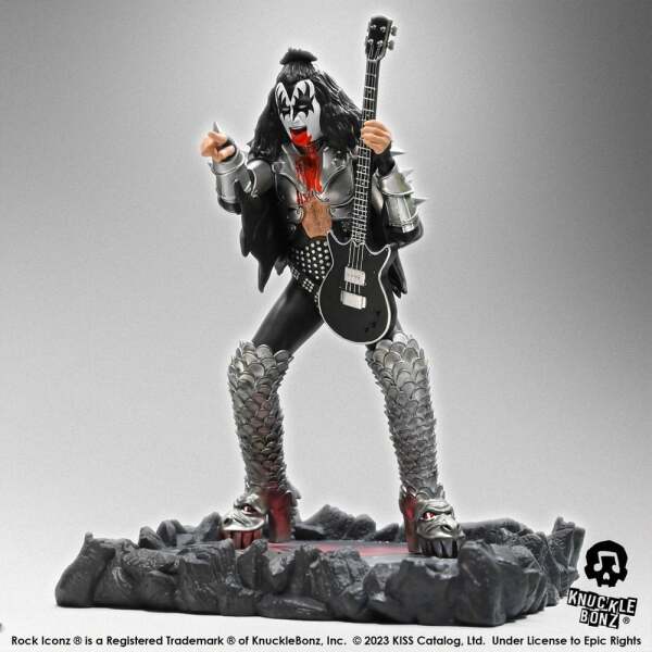 Kiss Estatua Rock Iconz The Demon (Destroyer) 22 cm