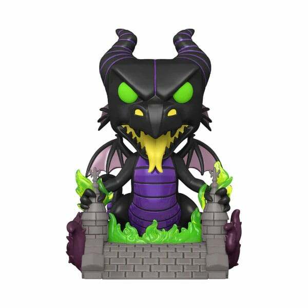 La Bella Durmiente POP! Deluxe Vinyl Figura Maleficent on Bridge 16 cm