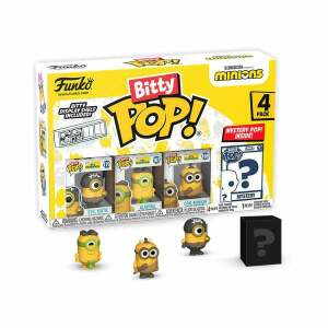 Minions Pack de 4 Figuras Bitty POP! Vinyl Eye Matie 2,5 cm