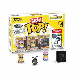 Minions Pack de 4 Figuras Bitty POP! Vinyl Young Gru 2,5 cm