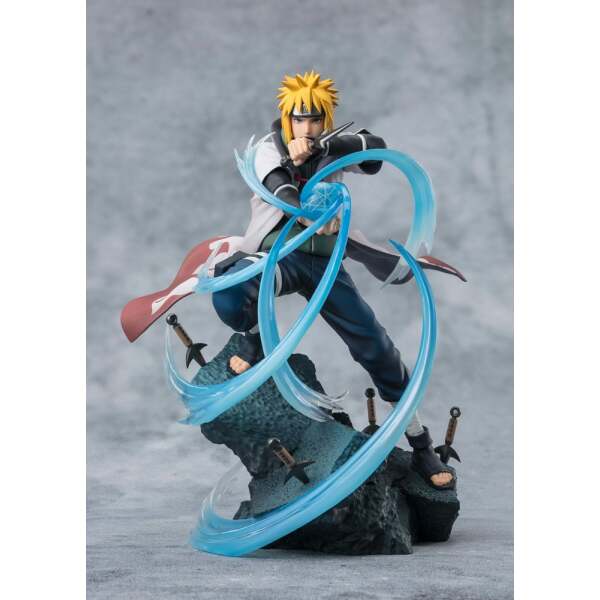 Naruto Shippuden Estatua PVC FiguartsZERO Extra Battle Minato Namikaze-Rasengan- 20 cm